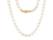 Jewellery - PEARL NECKLACE, cultured pearls 8,5-9 mm - View 1