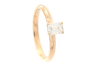 Jewellery - SOLITAIRE RING, 18K gold - View 1