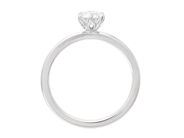 Jewellery - SOLITAIRE RING, 18K white gold - View 2