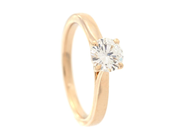 Jewellery - SOLITAIRE RING, 18K gold - View 1