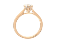 Jewellery - SOLITAIRE RING, 18K gold - View 2