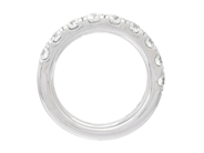Jewellery - ETERNITY RING, 18K white gold - View 2