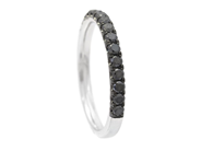 Jewellery - ETERNITY RING, 18K white gold - View 1