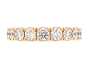 Jewellery - FULL ETERNITY RING, 18K gold - View 3