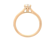 Jewellery - SOLITAIRE RING, 18K gold - View 2