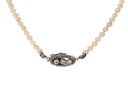 Jewellery - PEARL NECKLACE, natural pearls 3,6-7,1 mm - View 2