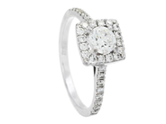 Jewellery - RING, 18K white gold - View 1