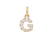 Jewellery - LETTER PENDANT, letter G - View 1