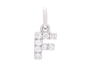 Jewellery - LETTER PENDANT, letter F - View 1