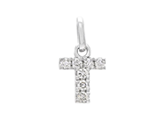 Jewellery - LETTER PENDANT, letter T - View 1