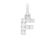 Jewellery - LETTER PENDANT, letter F - View 1