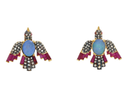 Jewellery, EARRINGS, gilt sterling silver/14K gold, in auction: Lilla jewellery – Tuesday 4 November