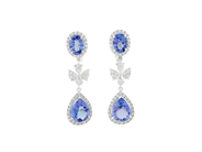Jewellery - EARRINGS, 18K white gold - View 1