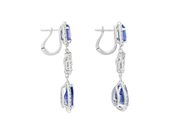 Jewellery - EARRINGS, 18K white gold - View 2