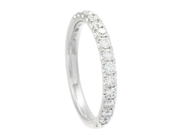 Jewellery - ETERNITY RING, 18K white gold - View 1