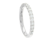 Jewellery - ETERNITY RING, 18K white gold - View 1