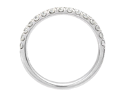 Jewellery - ETERNITY RING, 18K white gold - View 2