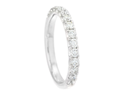 Jewellery - ETERNITY RING, 18K white gold - View 1