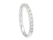 Jewellery - ETERNITY RING, 18K white gold - View 1