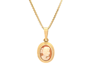Jewellery - PENDANT WITH CHAIN, 18K gold - View 1