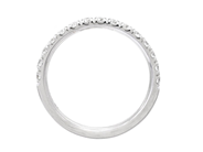 Jewellery - ETERNITY RING, 18K white gold - View 2