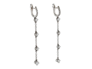 Jewellery - EARRINGS, 18K white gold - View 1