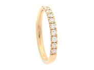 Jewellery - ETERNITY RING, 18K gold - View 1