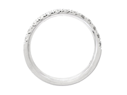 Jewellery - ETERNITY RING, 18K white gold - View 2