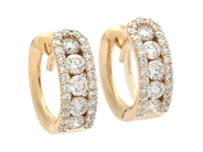 Jewellery - HOOP EARRINGS, 18K gold - View 1