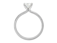 Jewellery - SOLITAIRE RING, platinum - View 2