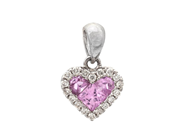 Jewellery - PENDANT, 18K white gold - View 1