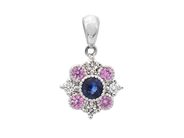 Jewellery - PENDANT, 18K white gold - View 1