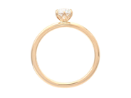 Jewellery - SOLITAIRE RING, 18K gold - View 2