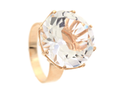 Jewellery - THREE STONE RING, 18K gold - View 1