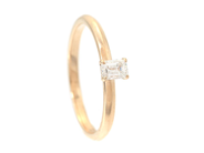 Jewellery - SOLITAIRE RING, 18K gold - View 1