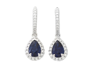 Jewellery - EARRINGS, 18K white gold - View 1