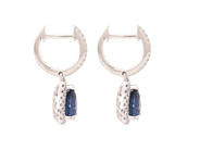 Jewellery - EARRINGS, 18K white gold - View 2