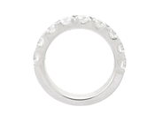 Jewellery - ETERNITY RING, 18K white gold - View 2