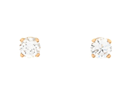 Jewellery, SOLITAIRE EARRINGS, 18K gold, in auction: Lilla jewellery – Tuesday 4 November