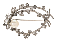 Jewellery, W.A BOLIN, brooch, in auction: Important jewellery – Saturday 29 November