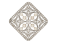 Jewellery, BROOCH/PENDANT, platinum, in auction: Important jewellery – Saturday 29 November