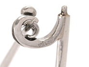 Jewellery - BROOCH/PENDANT, platinum - View 7