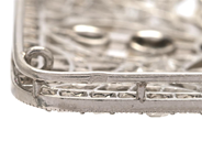 Jewellery - BROOCH/PENDANT, platinum - View 8