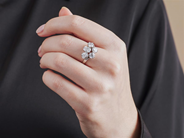 Jewellery - RING, 18K white gold - View 6