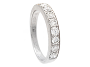 Jewellery - ETERNITY RING, platinum - View 1
