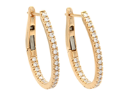 Jewellery - HOOP EARRINGS, 18K gold - View 1