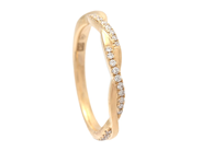 Jewellery - RING, 18K gold with 34 brilliant cut diamonds approx. 0,15 ctw - View 1