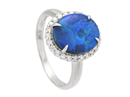 Jewellery - RING, 18K white gold - View 1