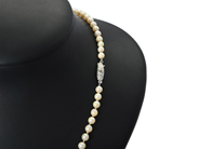 Jewellery - PEARL NECKLACE, cultured pearls - View 2
