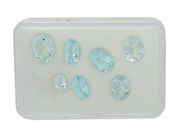 Gemstones, AQUAMARINEER, 7 items, in auction: General – Tuesday 11 November